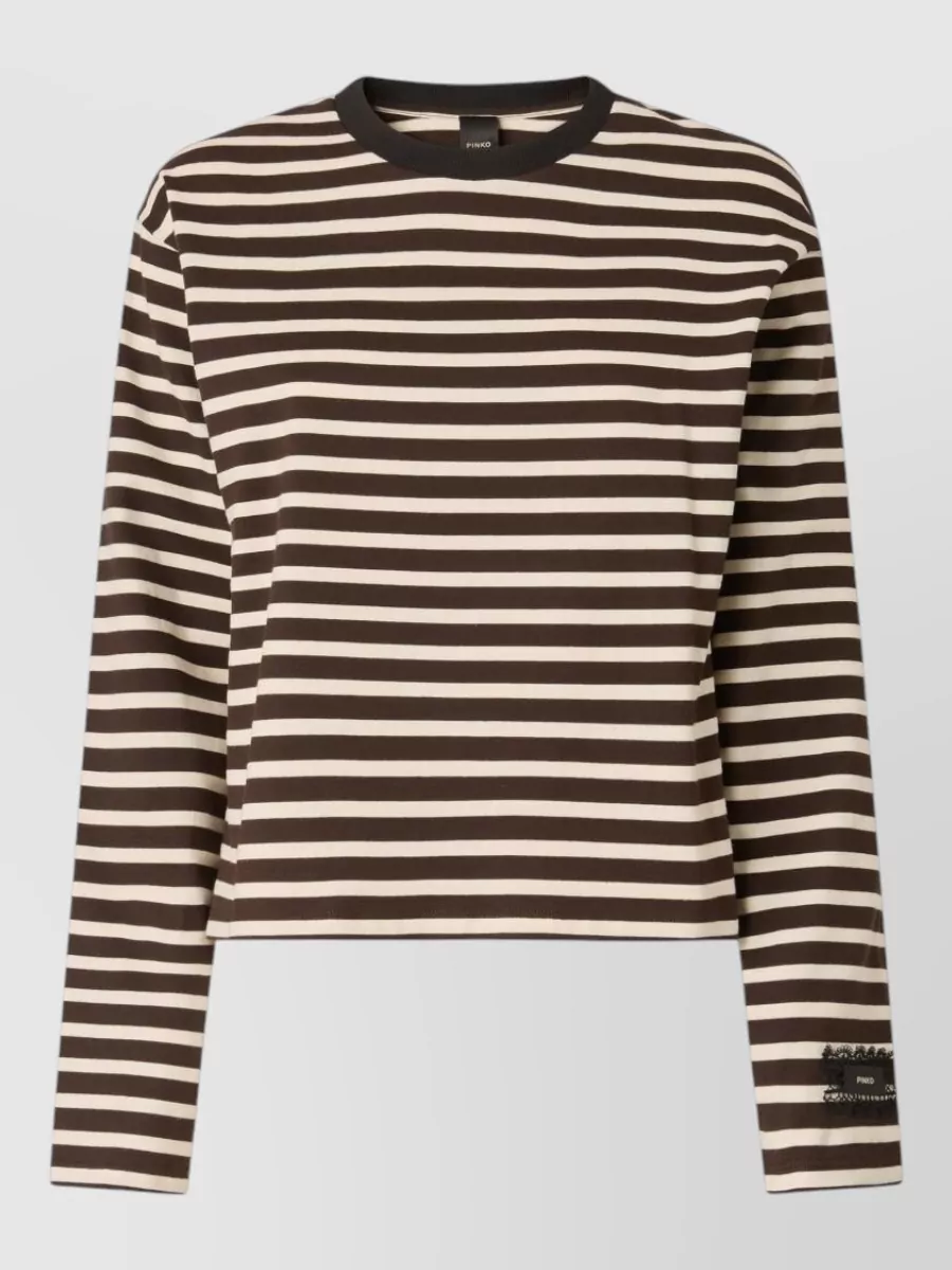 Pinko cotton crewneck t-shirt