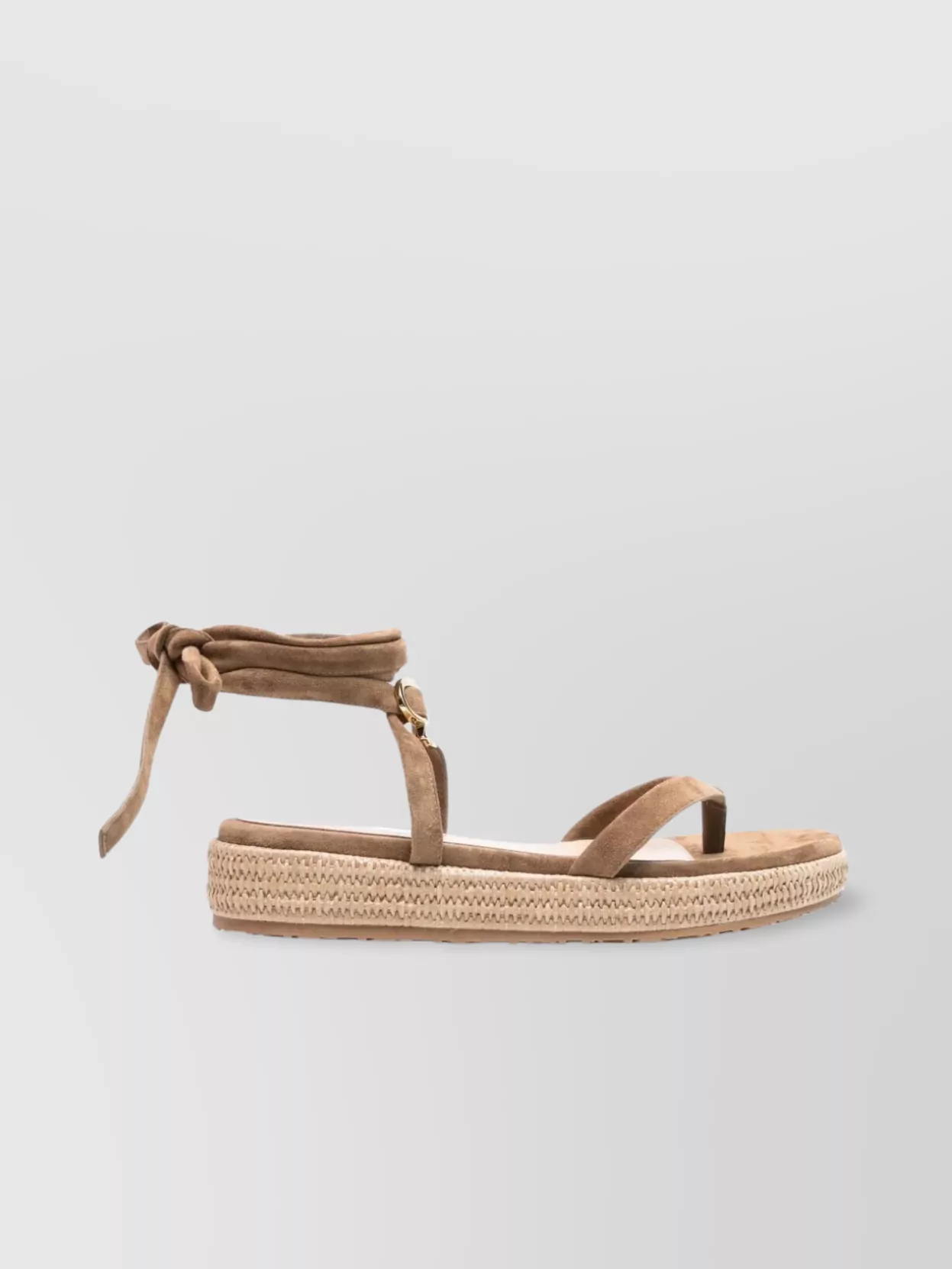 Gianvito Rossi Braided Espadrille Sandal Open Toe