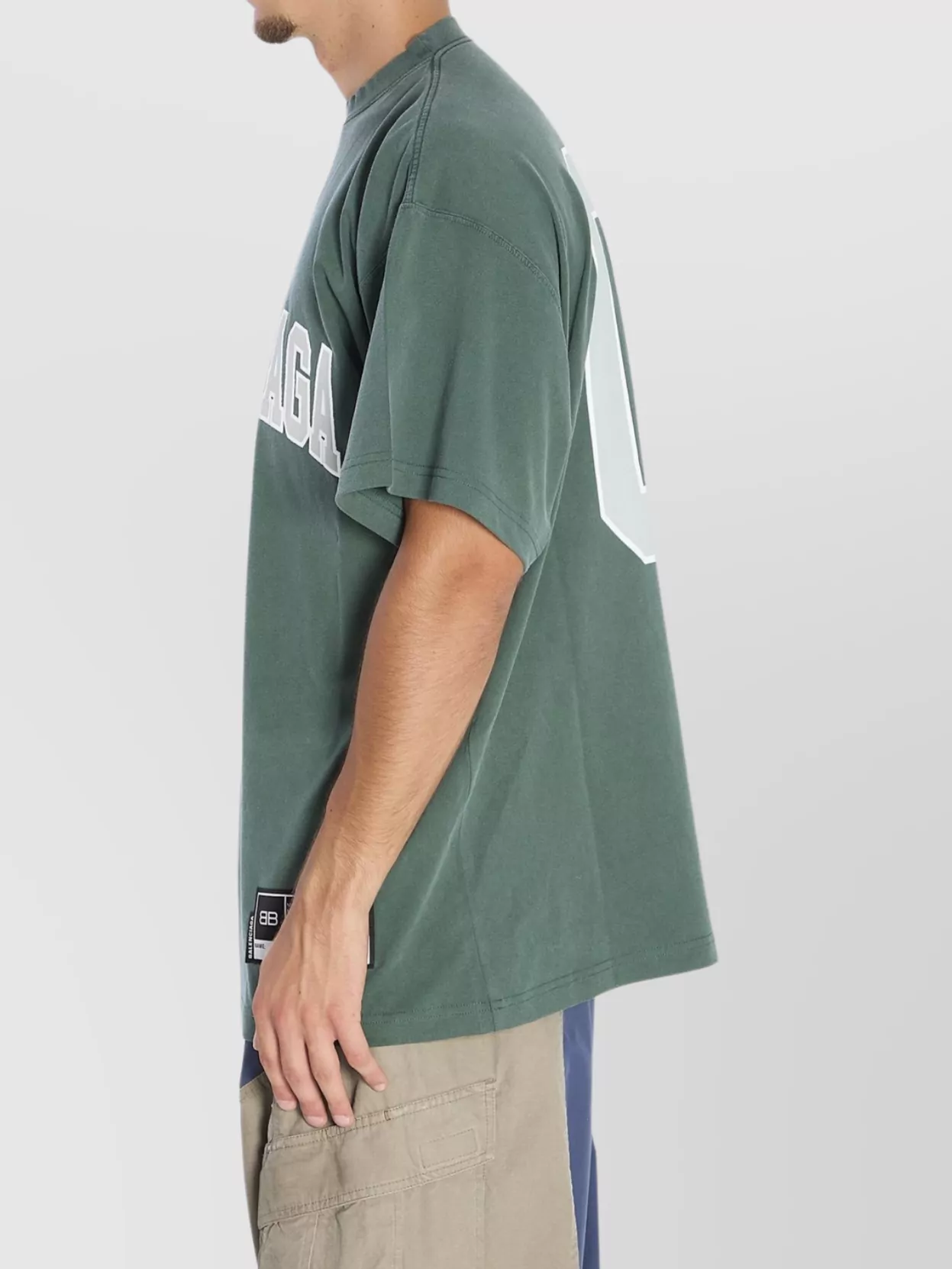 Balenciaga Basketball Graphic Oversized T-Shirt