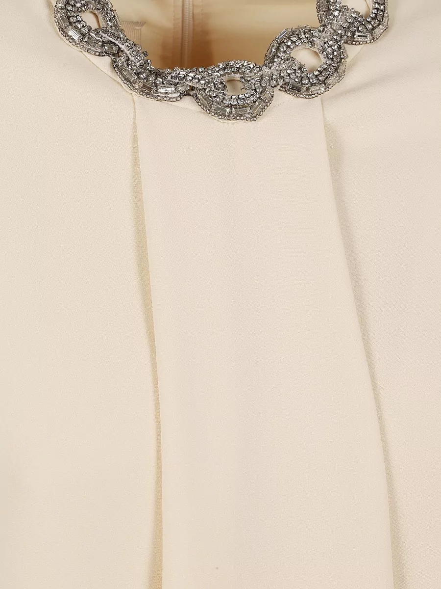 Valentino Garavani Silk Draped Mini Dress