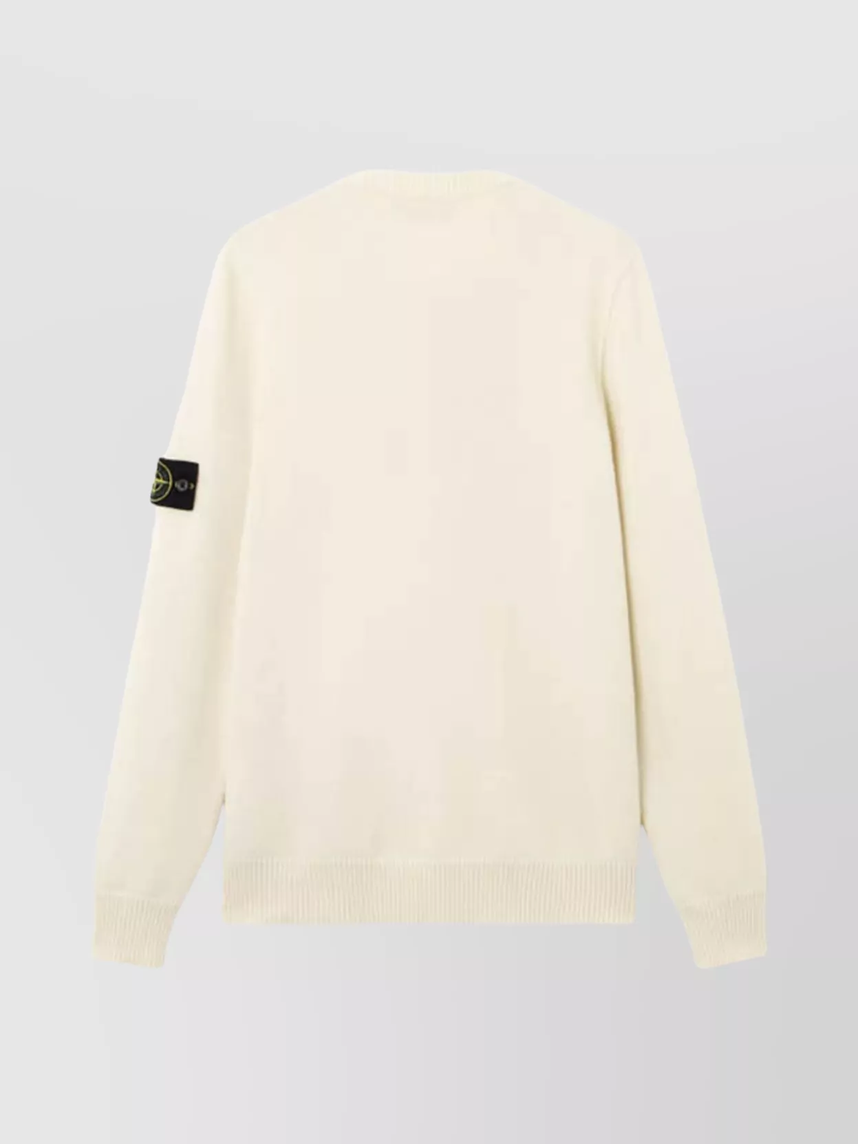 Stone Island Logo Sweater Ribbed Finish