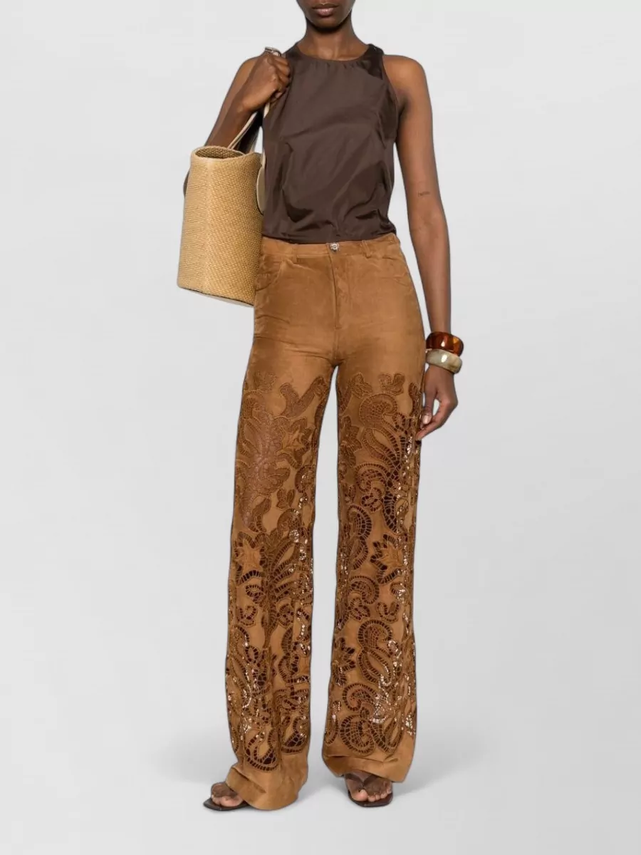 Ermanno Firenze Wide-Leg Trousers