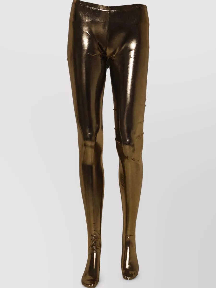 Dolce&Gabbana metallic leggings