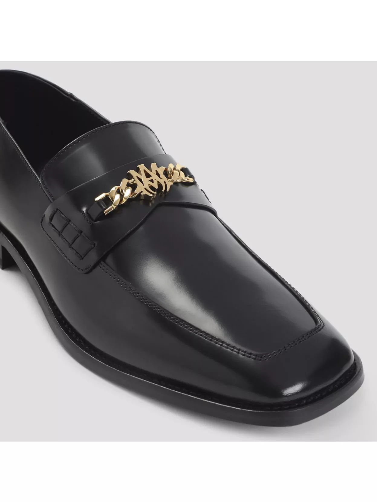 Amiri Modern Slip On Loafers Chain Detail