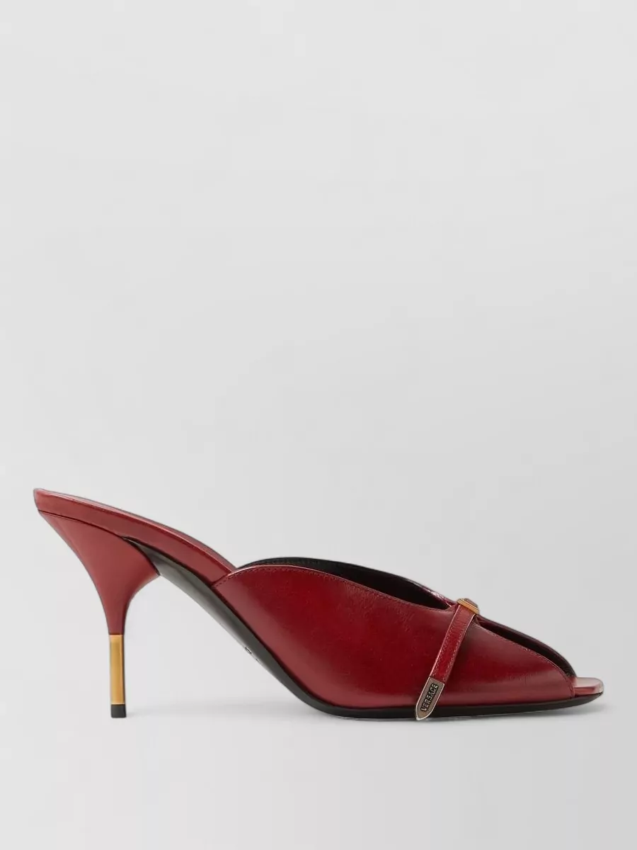 Versace leather mules