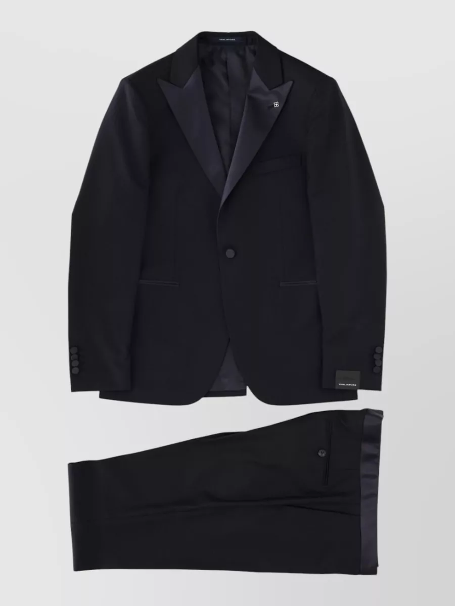 Tagliatore Virgin wool tuxedo suit