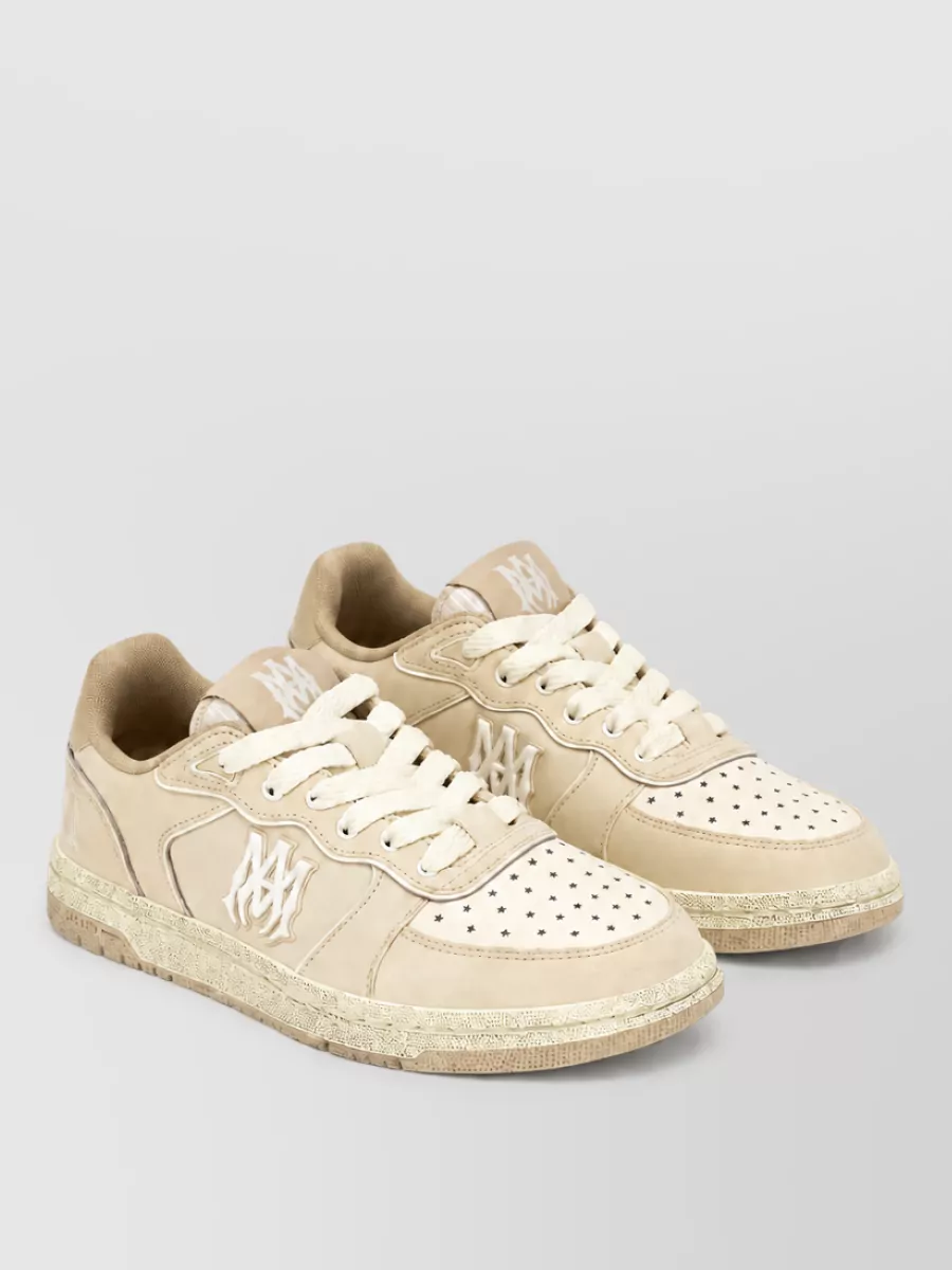 Amiri leather lace-up shoes
