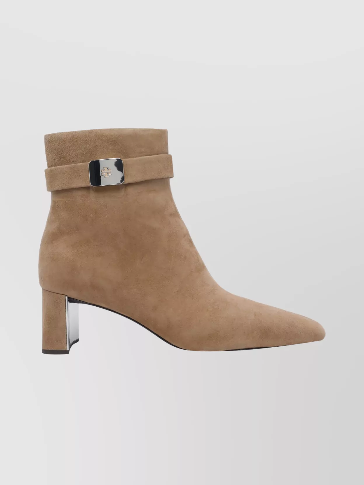 Tory Burch Georgia Suede Ankle Boots With Block Heel In Animal Print