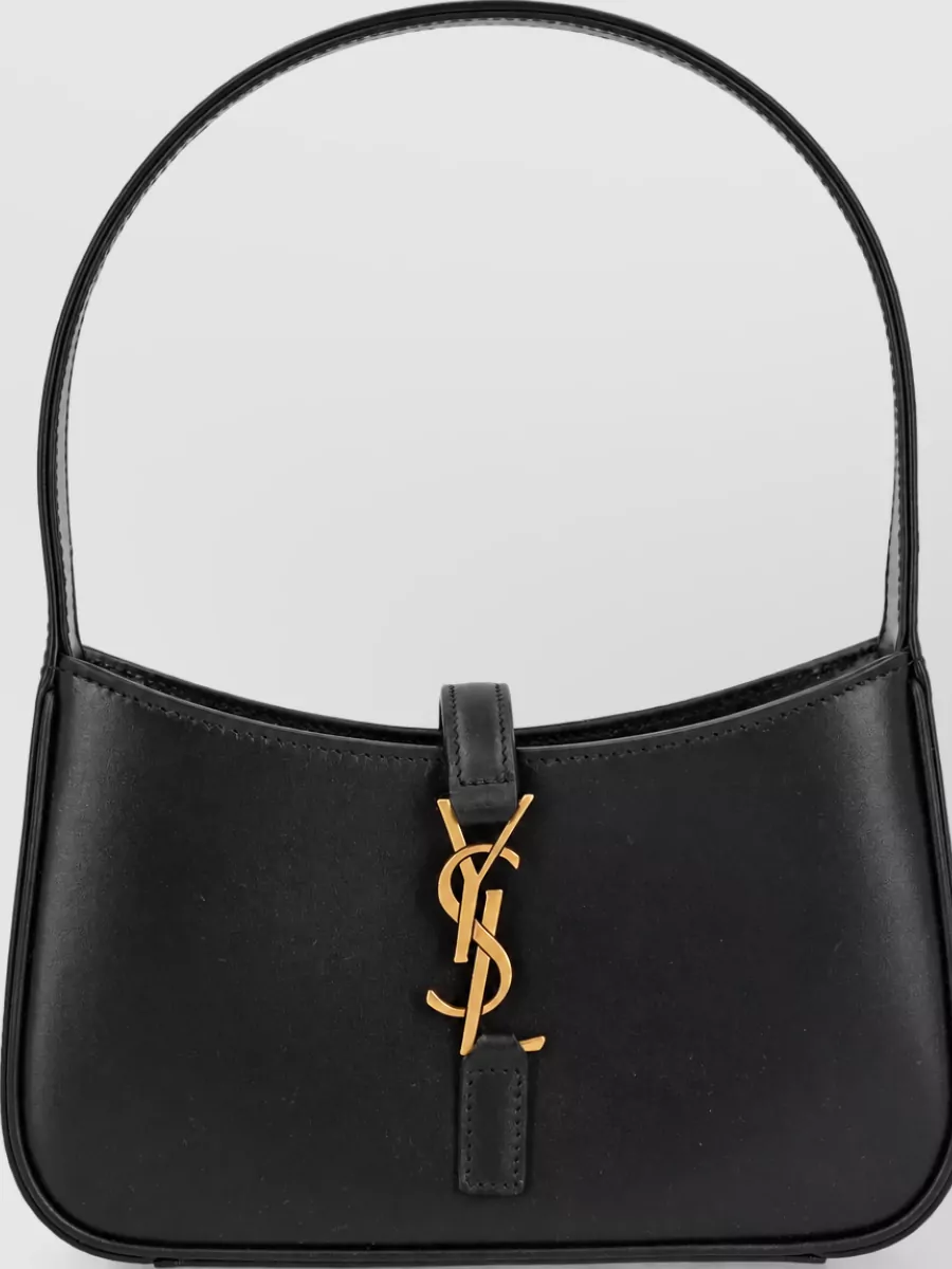 Saint Laurent le 5 à 7 mini leather clutch bag