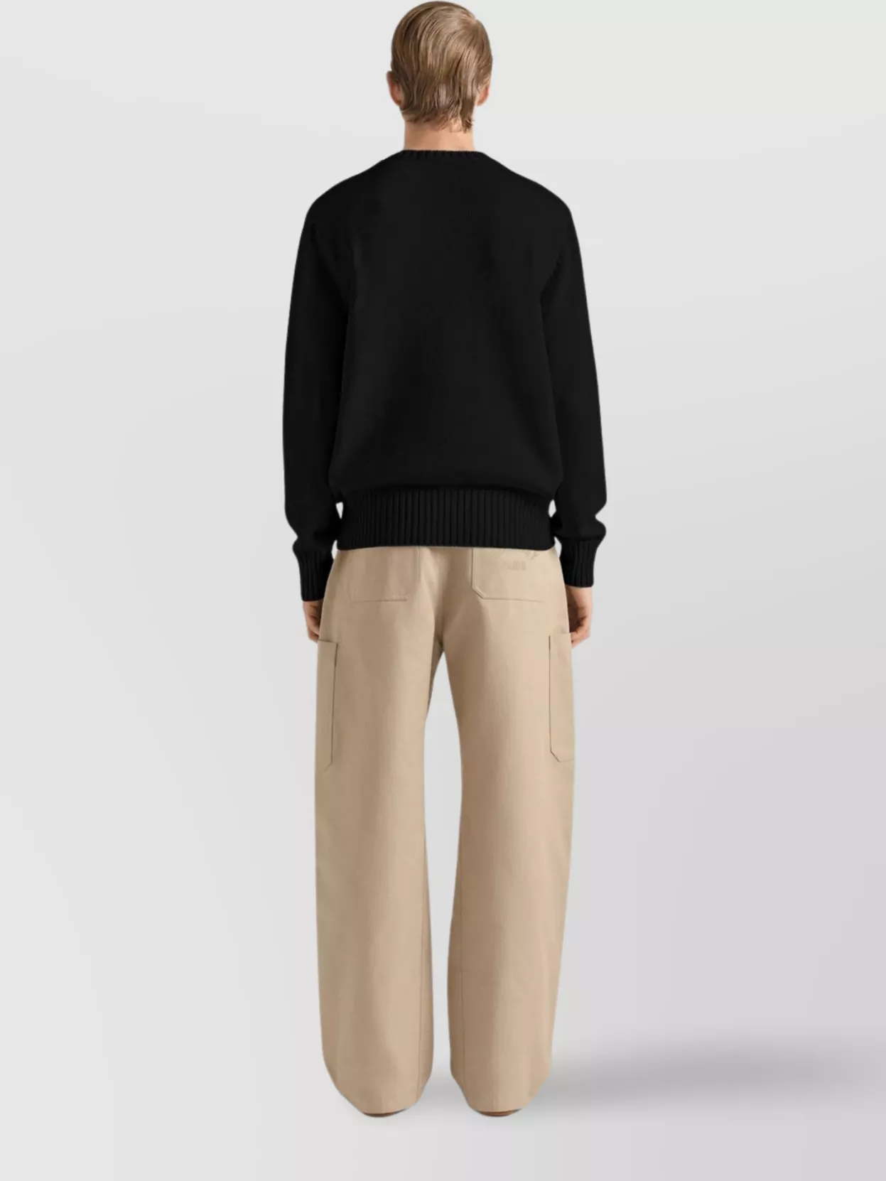 Givenchy Ribbed Crew Neck Sweater