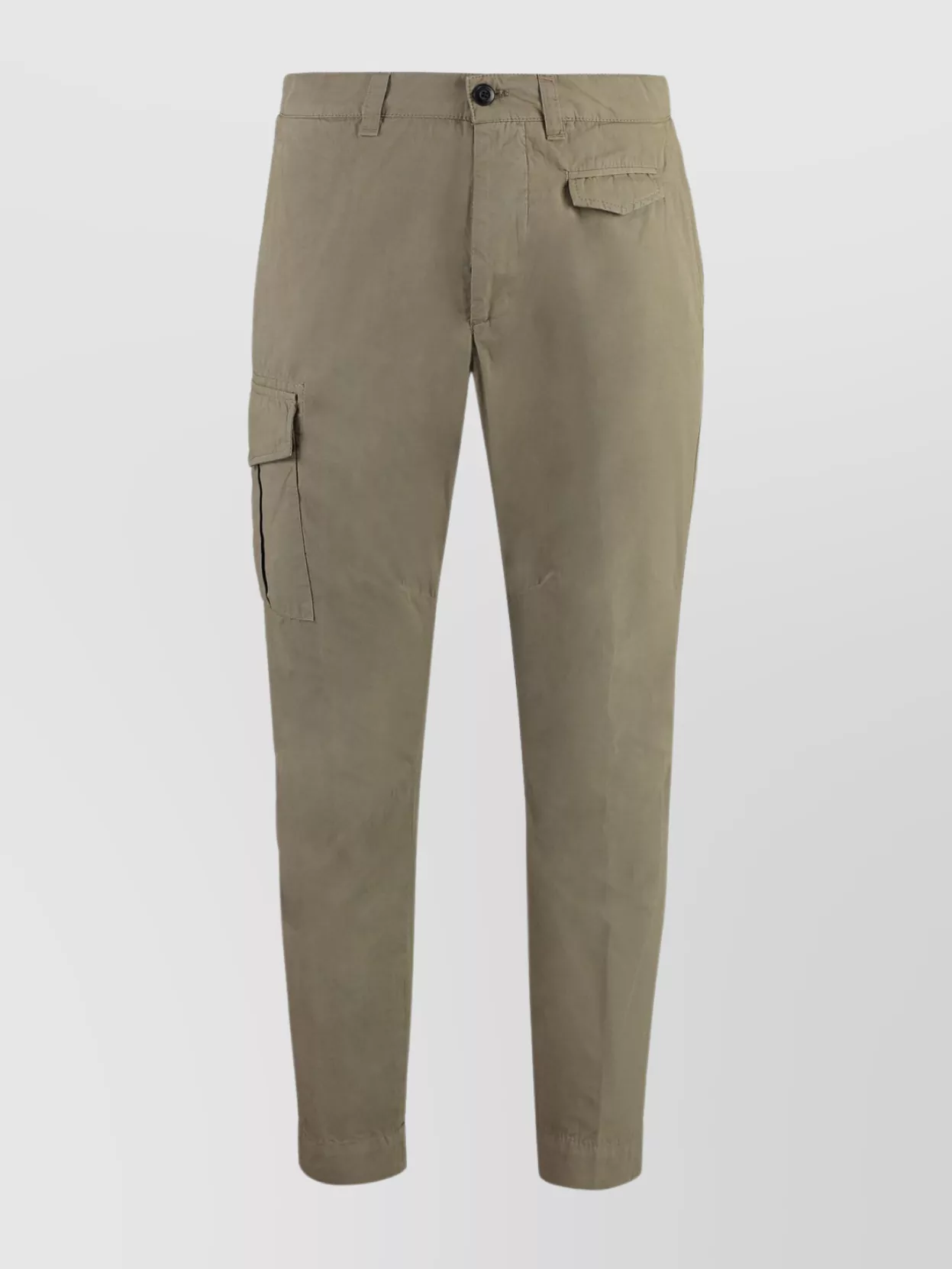 Dondup Cotton Cargo Trousers Multiple Pockets
