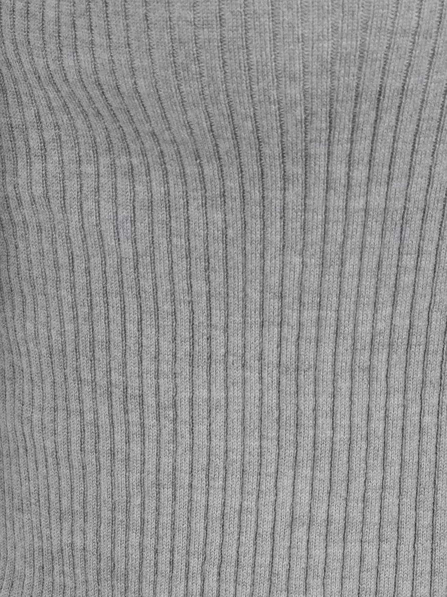 S Max Mara Niagara Wool Ribbed High Neck Top