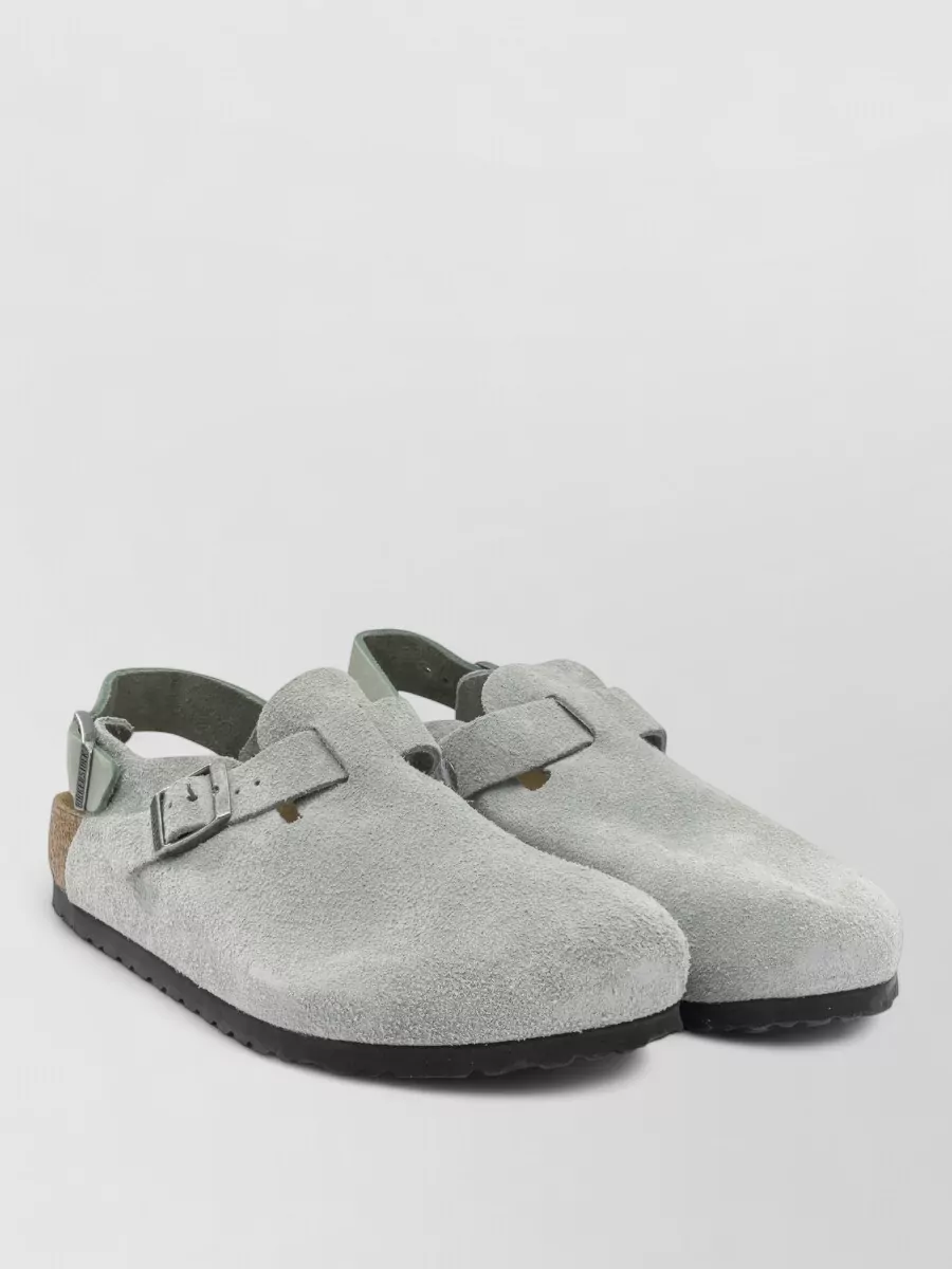 Birkenstock suede leather tokio pure clogs