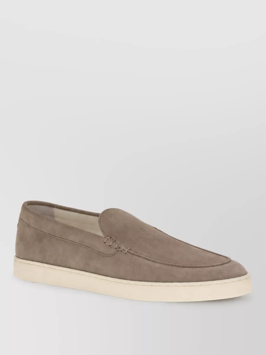 Brunello Cucinelli suede loafers