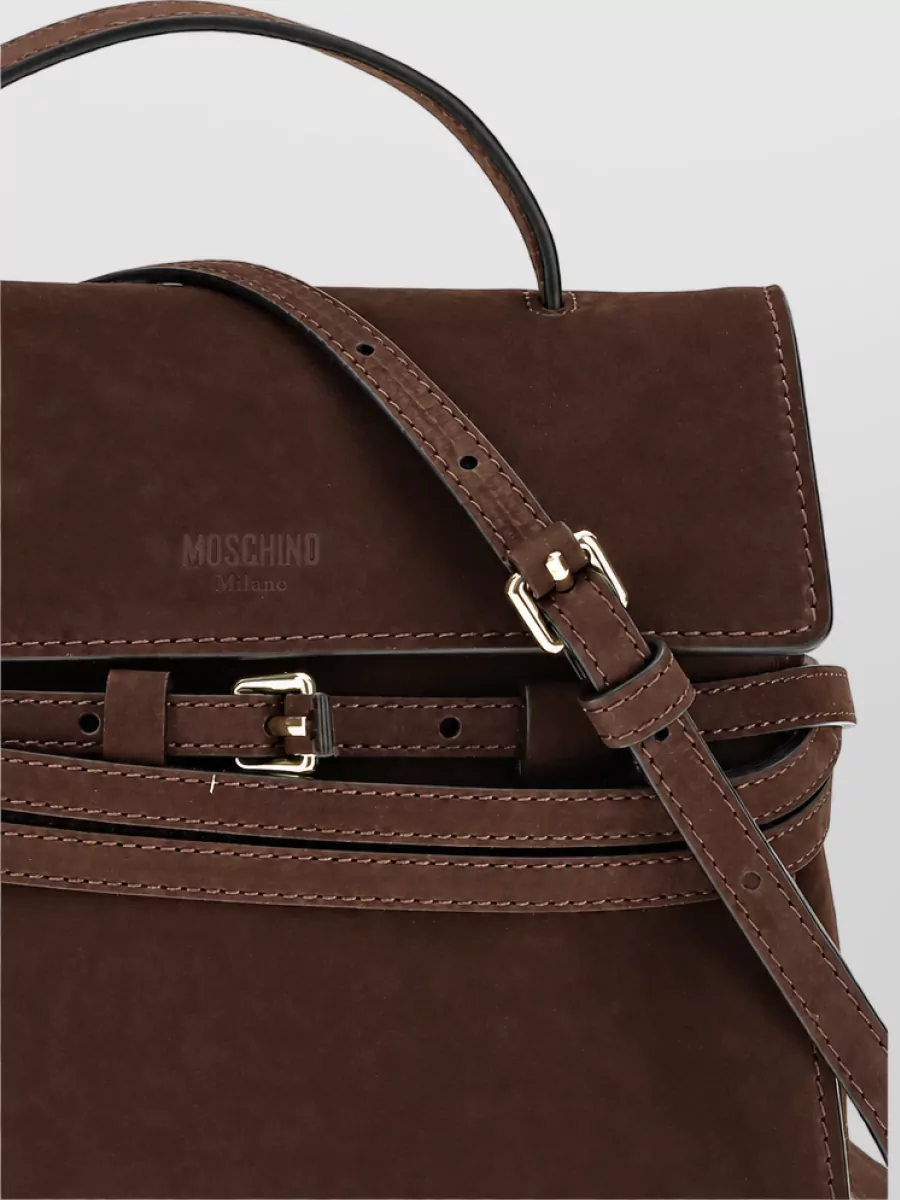 Moschino Leather Shoulder Bag