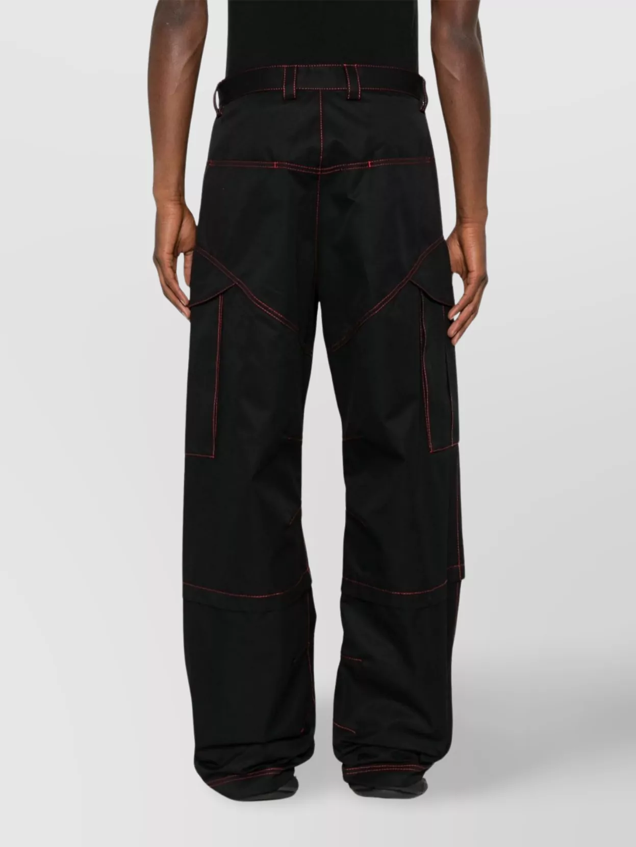 Off-White Cargo Pants Contrast Stitching