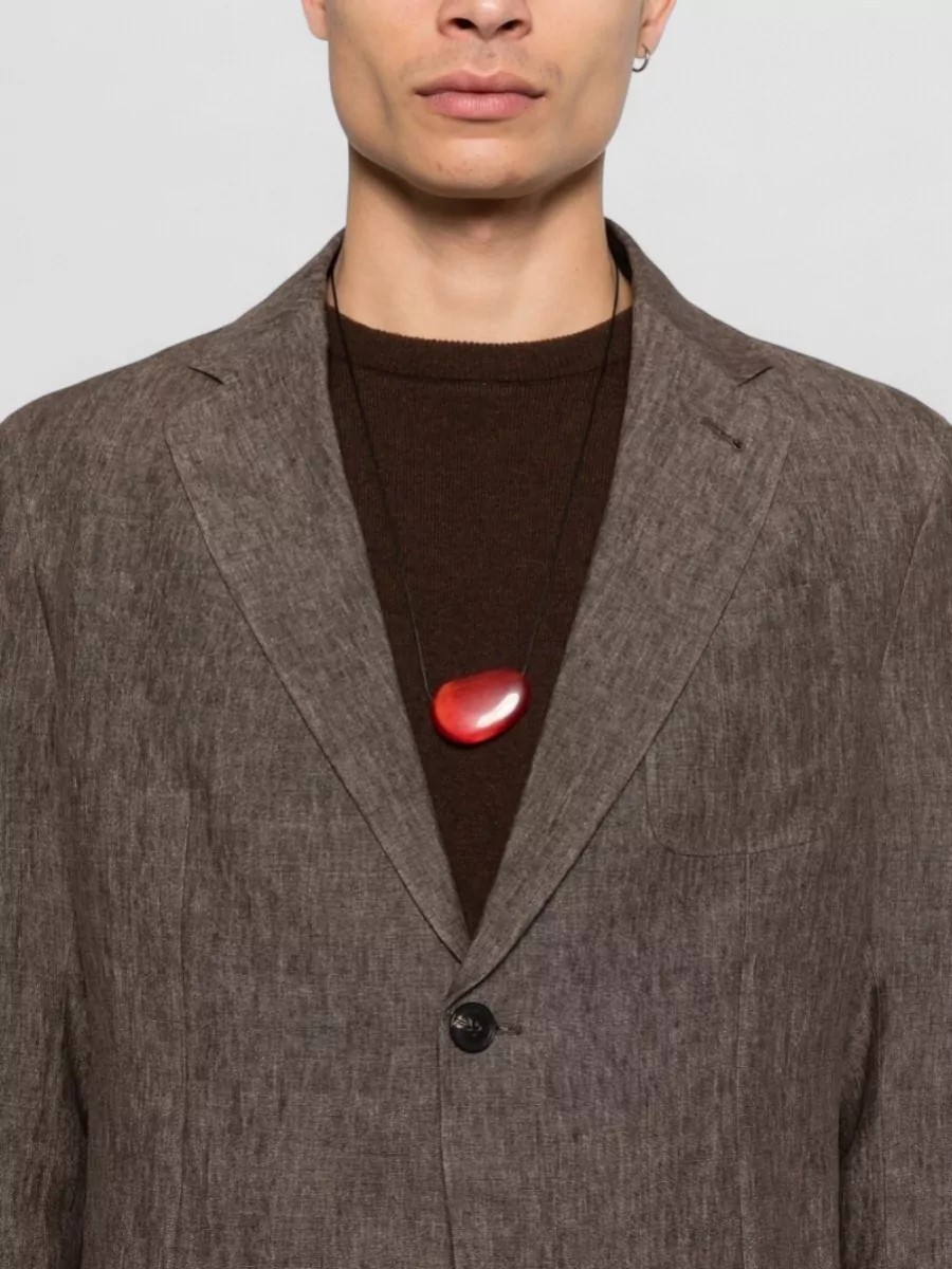 Emporio Armani Single Breasted Blazer Jacket Chest Pocket