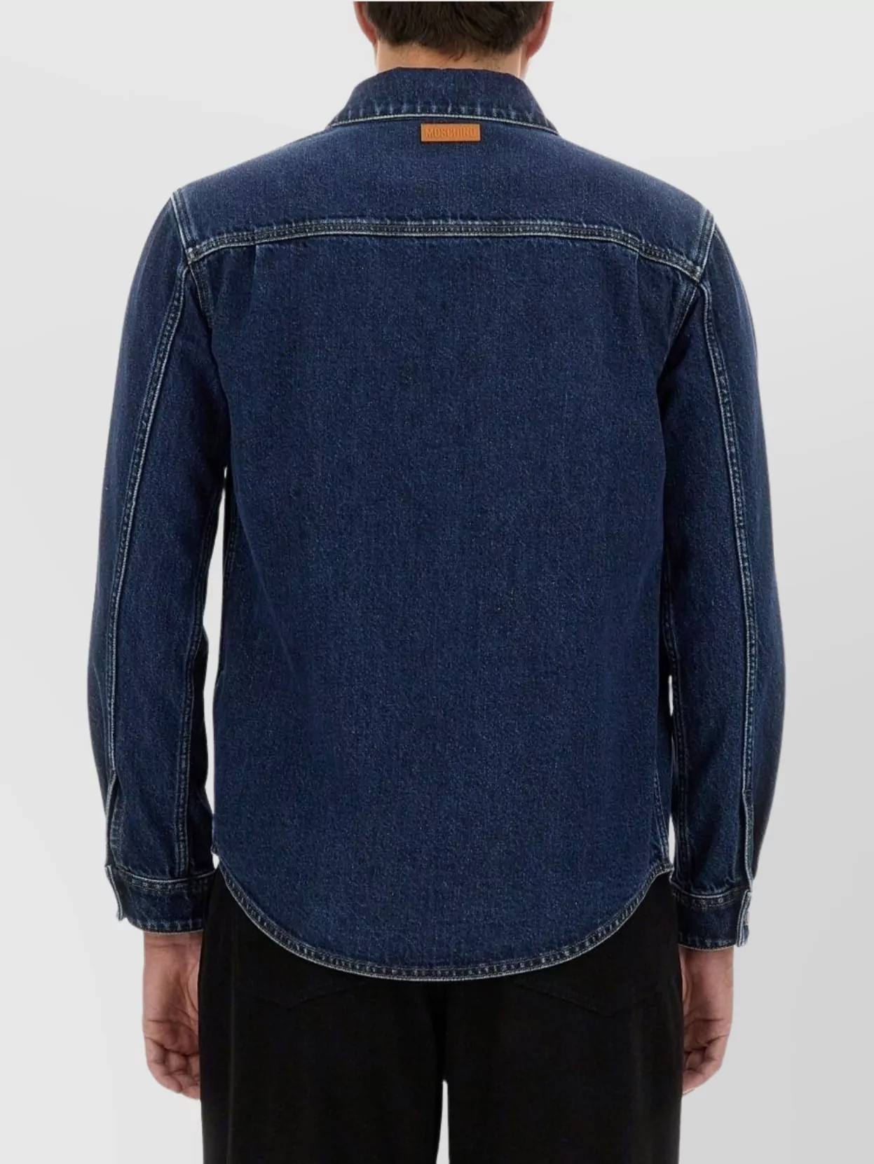 Moschino "Effortless Elegance" Long Sleeve Shirt With Pocket