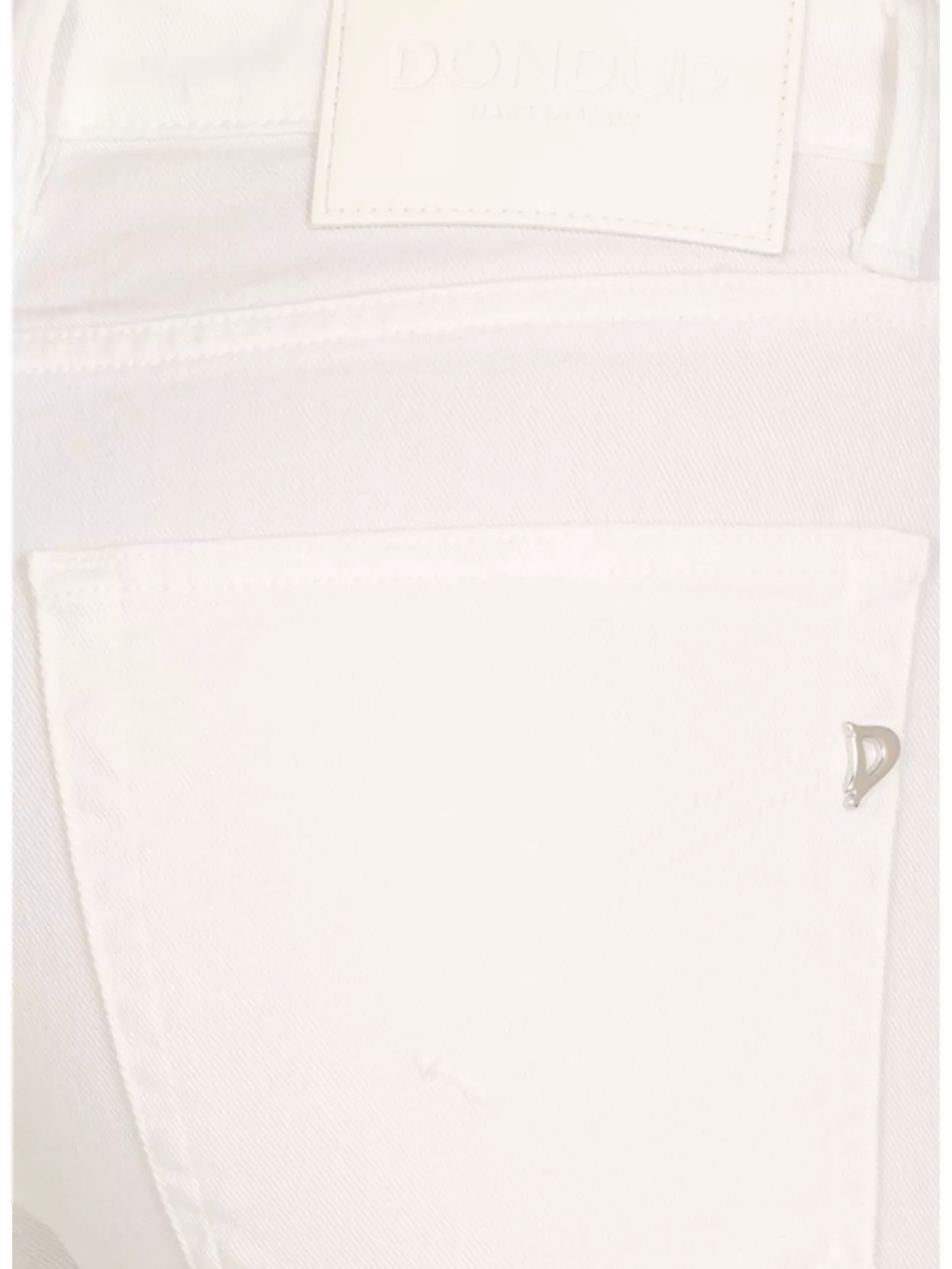 Dondup Cotton Straight Trousers Flared Leg