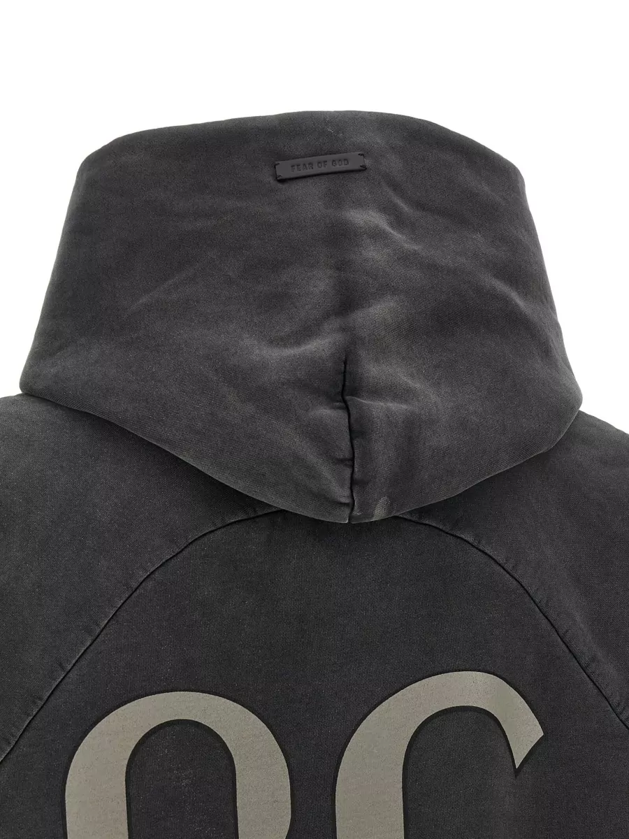 Fear Of God Cotton Printed Long-Sleeve Hoodie
