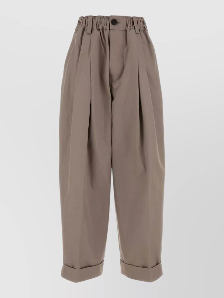 Marni canvas tailored trousers