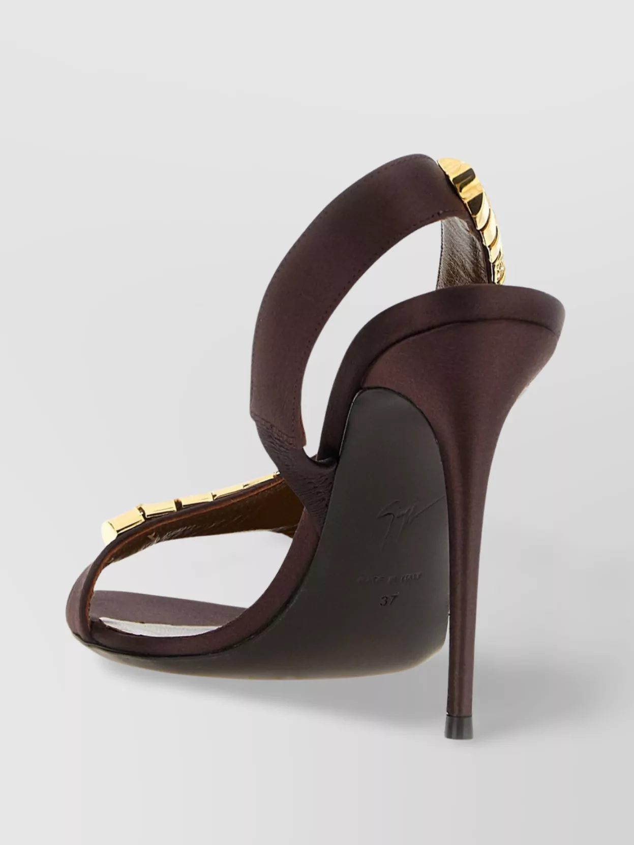 Giuseppe Zanotti Dafne Stiletto Sandals Metallic Accents