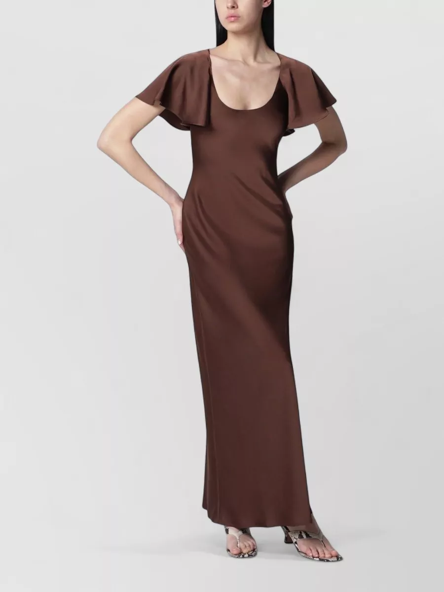Rotate maxi dress