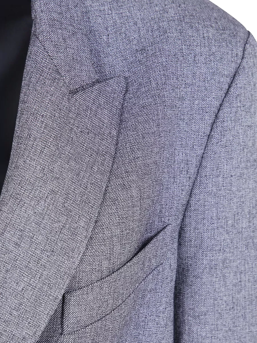 Drhope Single-Breasted Blazer Jacket