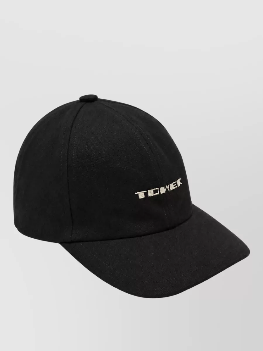 Rick Owens cotton baseball cap
