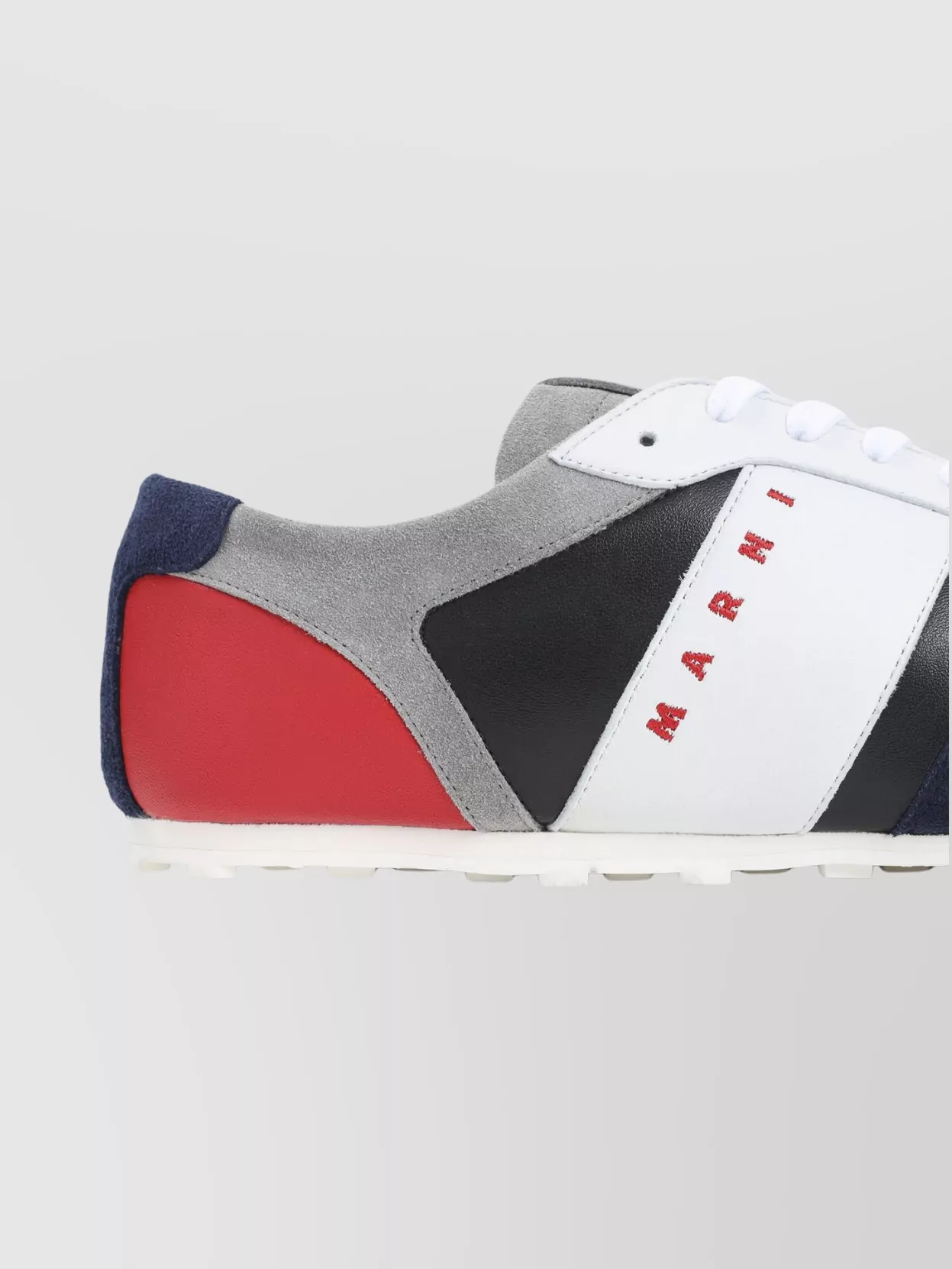 Marni Low-Top Color-Block Sneakers Rubber Sole