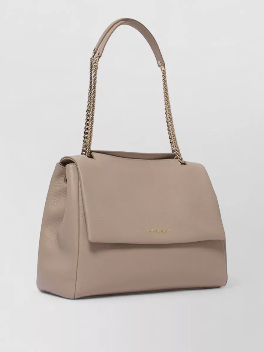 Orciani Sveva Crossbody Bag Chain Strap Design