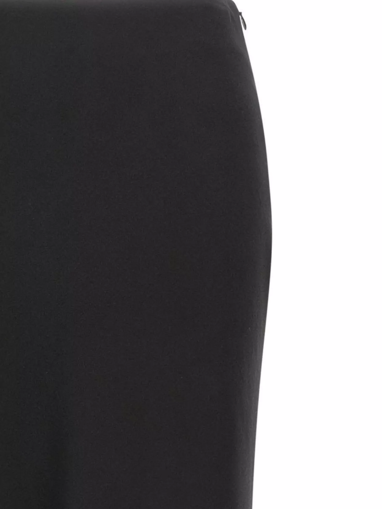 Alessandra Rich Silk High Waist Maxi Length Skirt