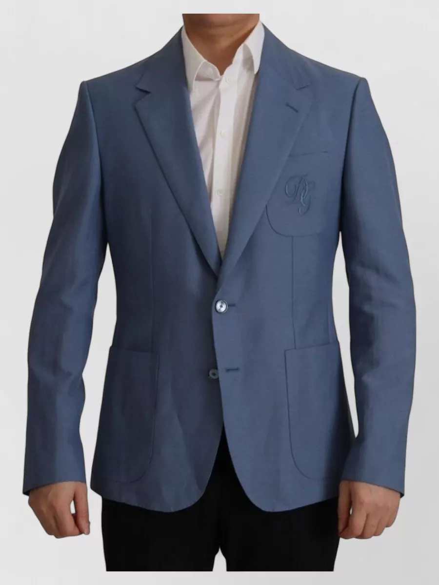 Dolce&Gabbana Linen single breasted blazer