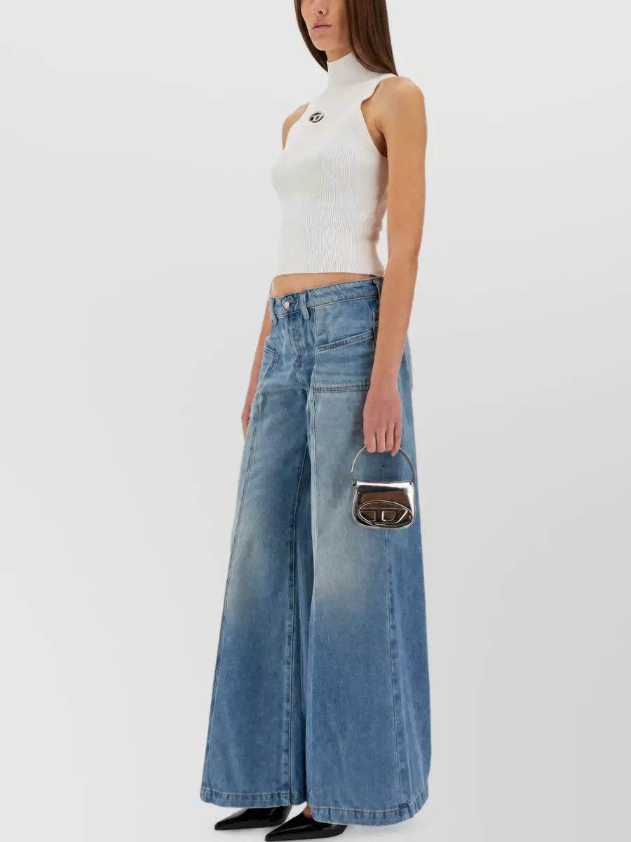 Diesel Denim Straight-Leg Jeans