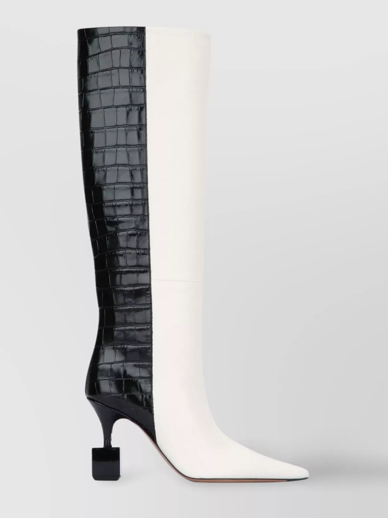Jacquemus Kiss Block Heel Knee Boots