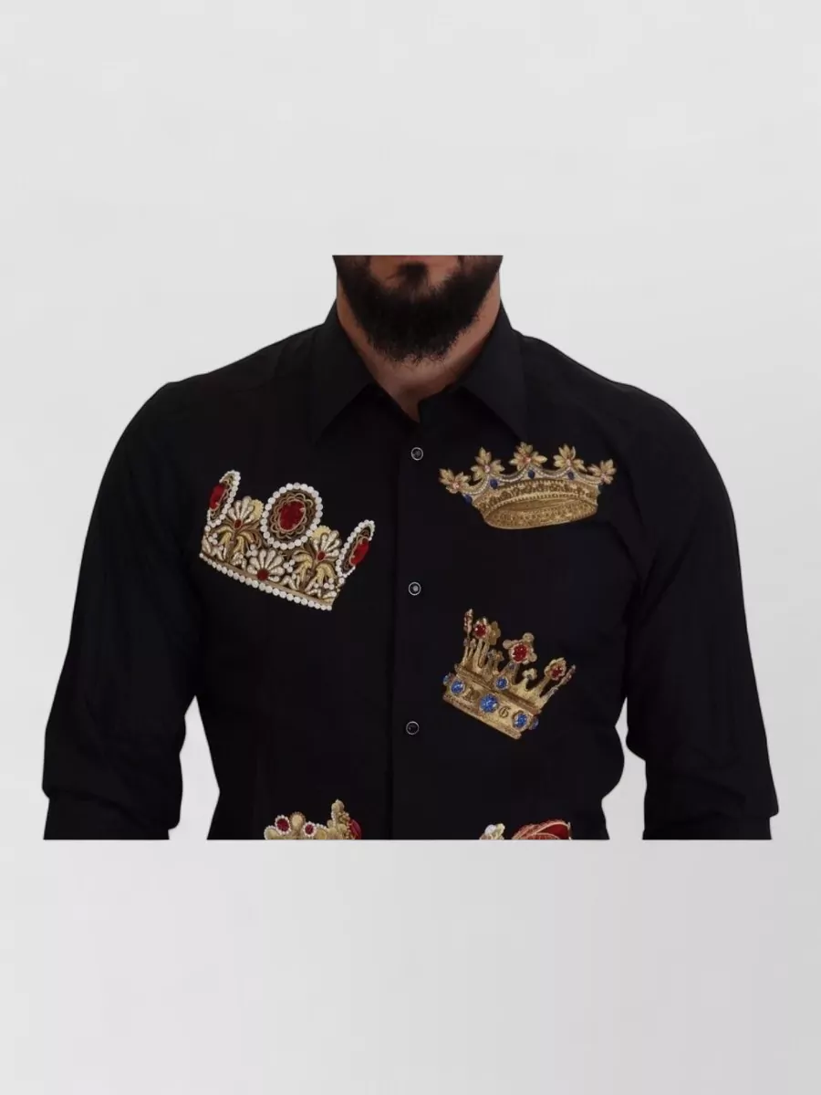 Dolce&Gabbana Cotton Slim-Fit Dress Shirt