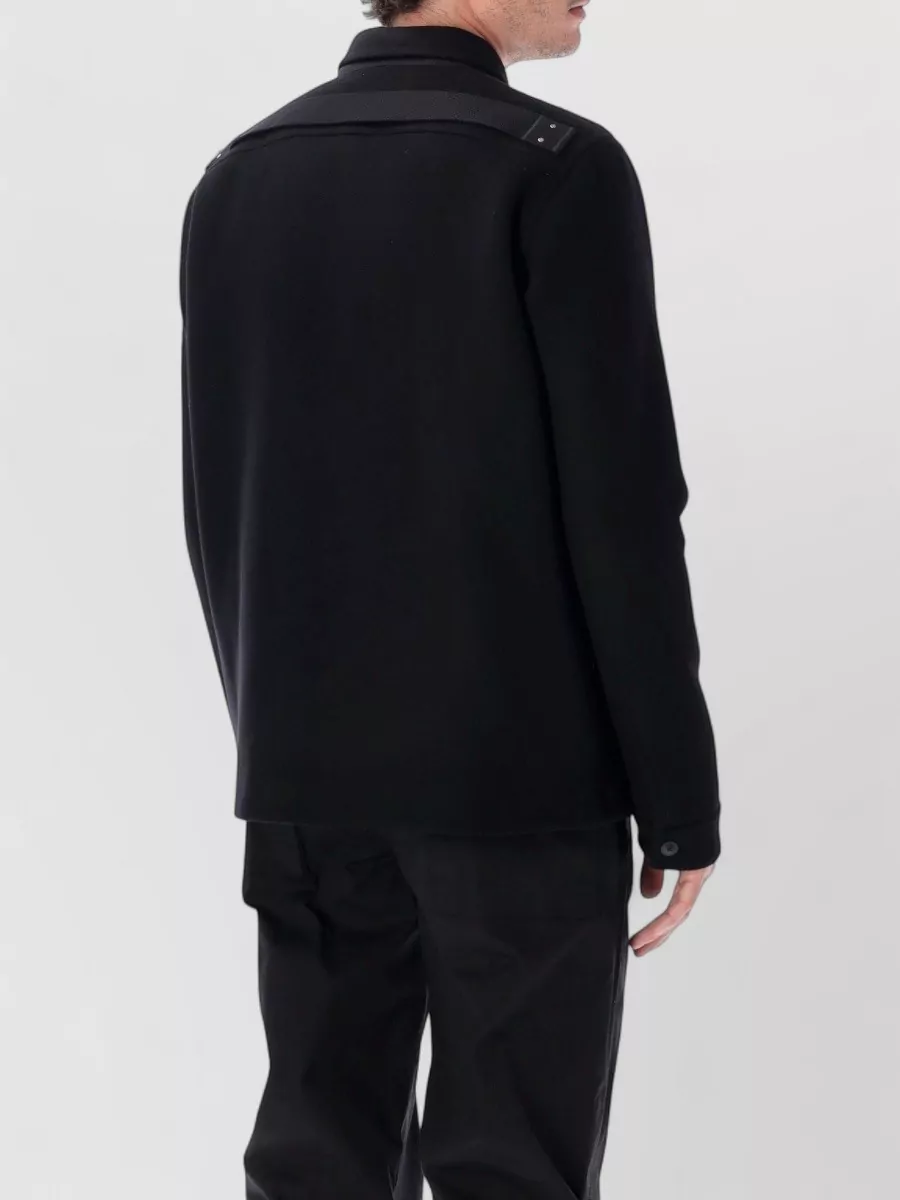 Rick Owens Wool Single-Breasted Coat