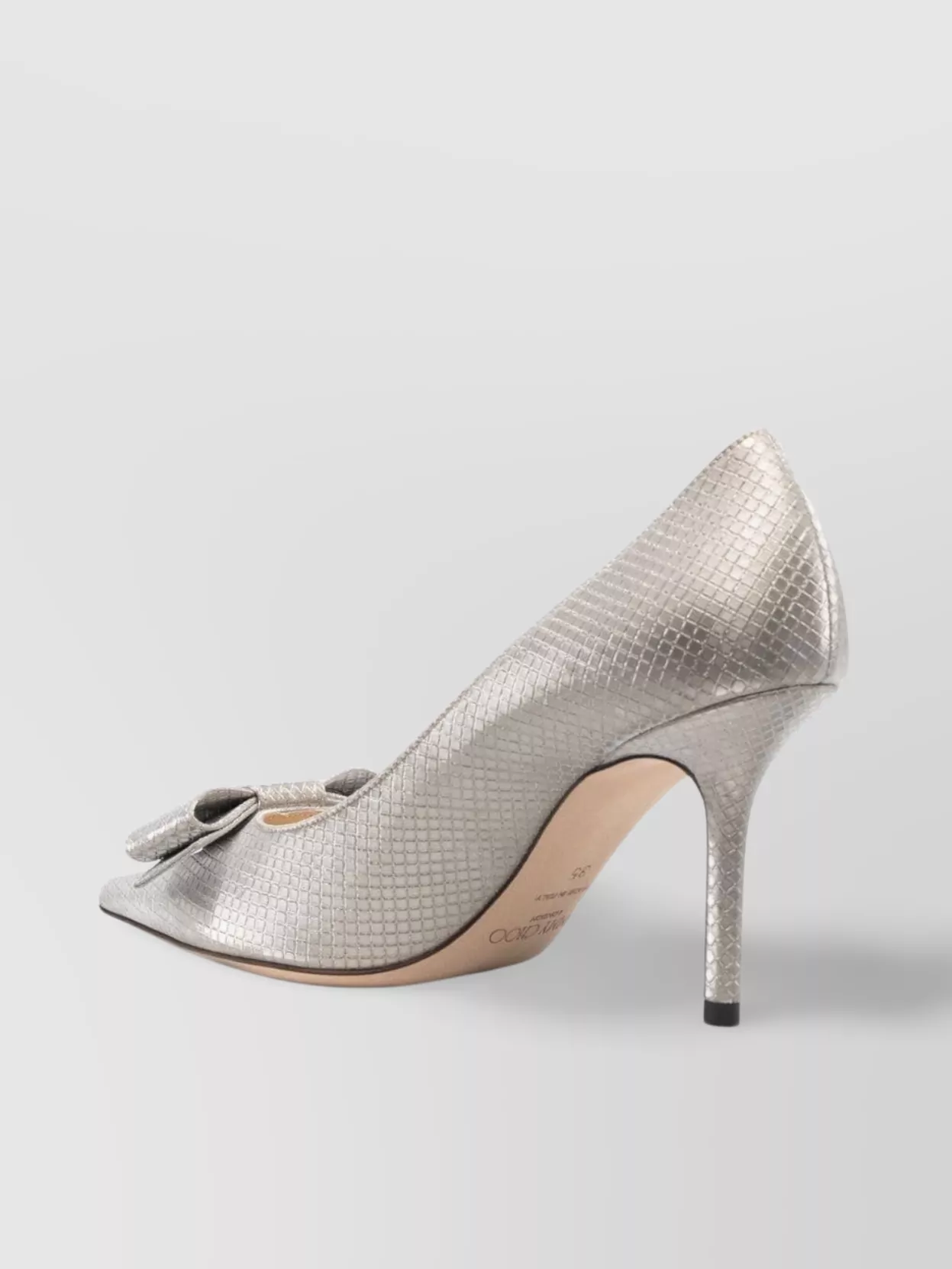 Jimmy Choo Love/Bow 85 Leather Pumps