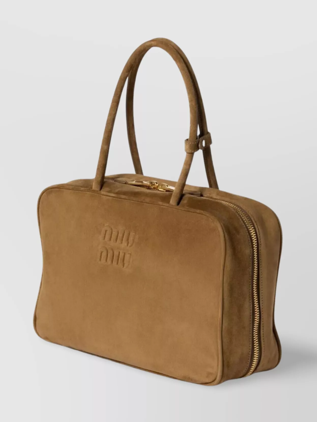 Miu Miu Luxe Suede Tote Bag