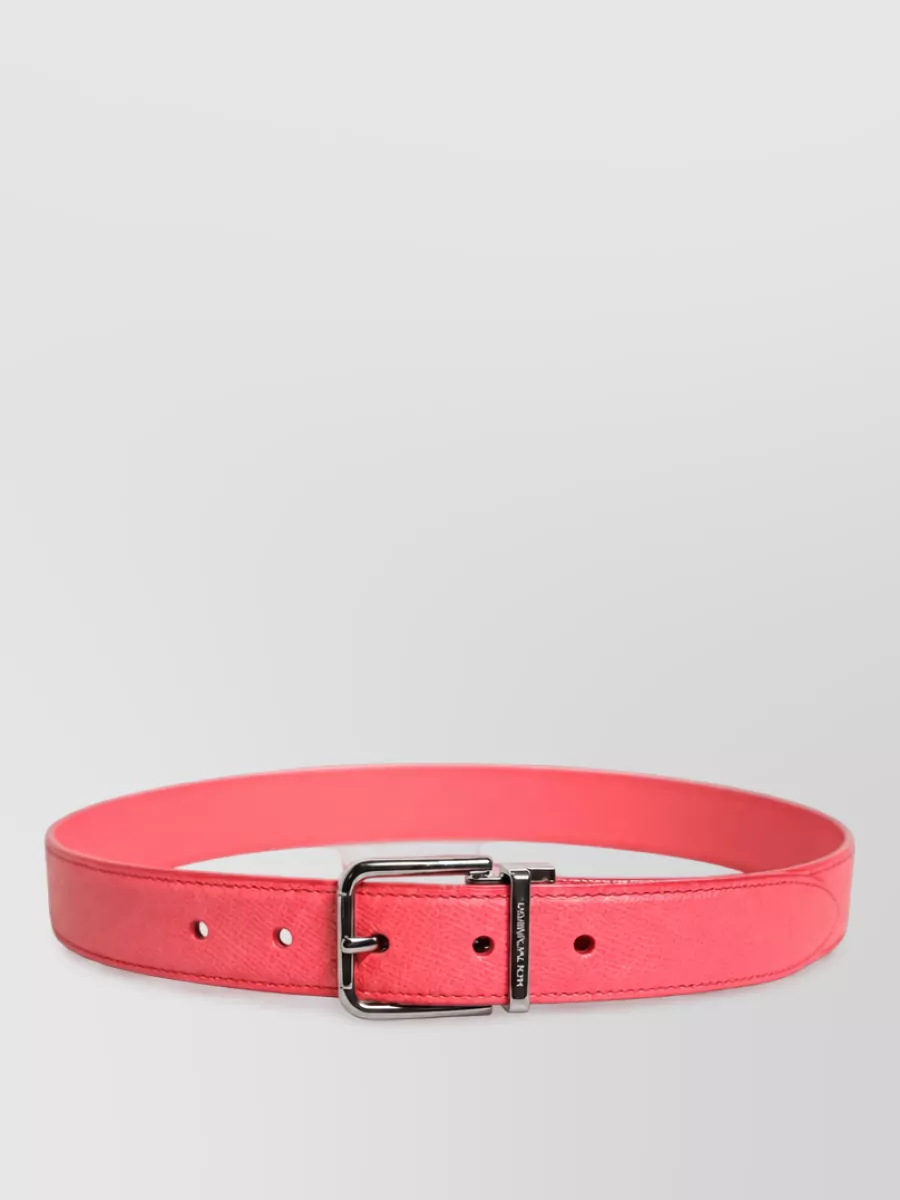 Dolce&Gabbana Lambskin Leather Belt