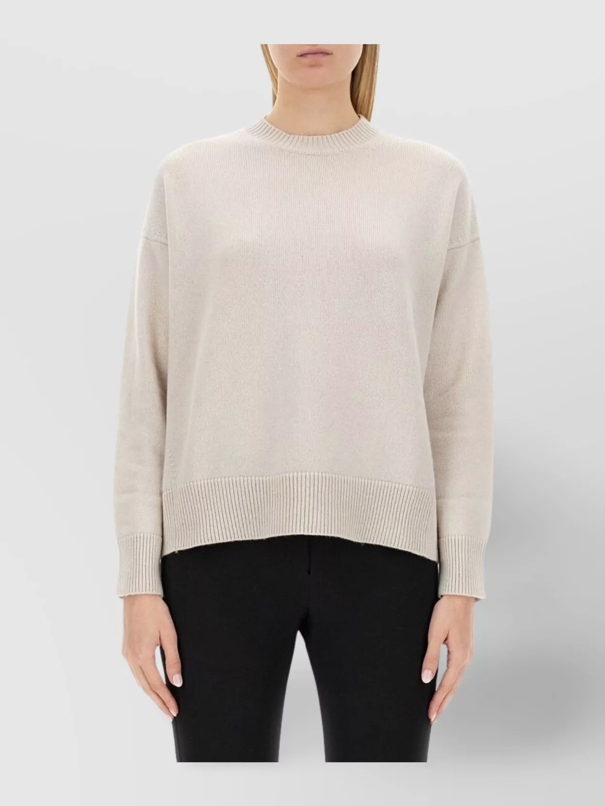 S Max Mara Oversized Knit Sweater Venice Style