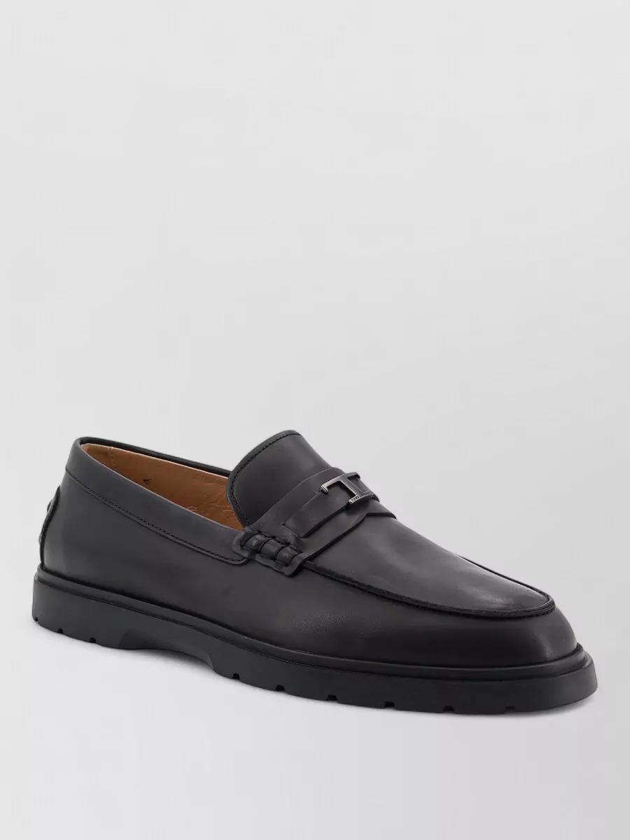 Tod's leather loafers