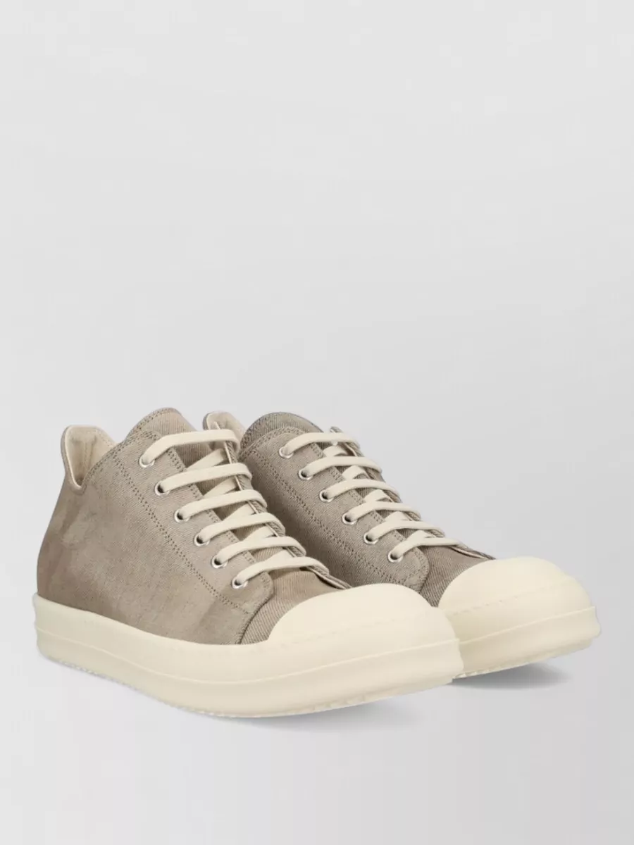 Rick Owens Drkshdw Cotton Low-Top Sneakers