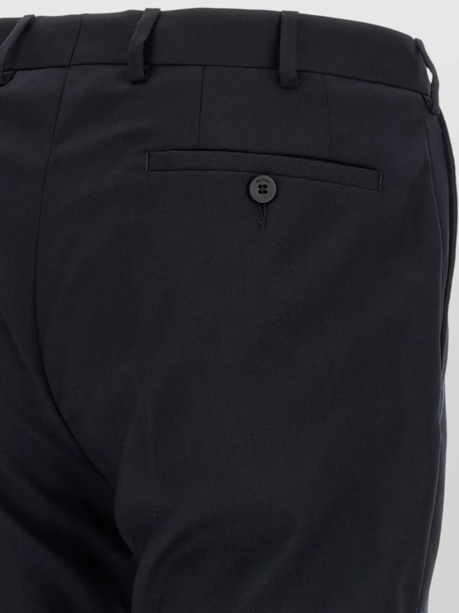 Pal Zileri Wool Single Breasted Coat