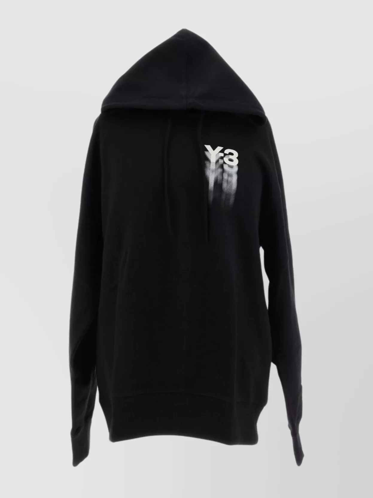 Shop Y-3 Hoodie With Front Pocket And Hood