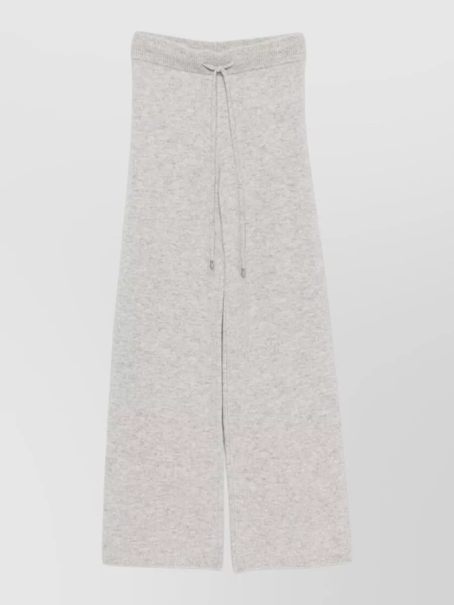 Ermanno Firenze Wool Knitted Straight-Leg Pyjama Bottoms
