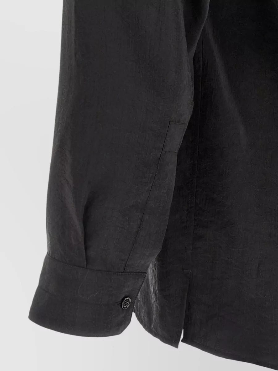Lemaire Silk Long-Sleeve Shirt