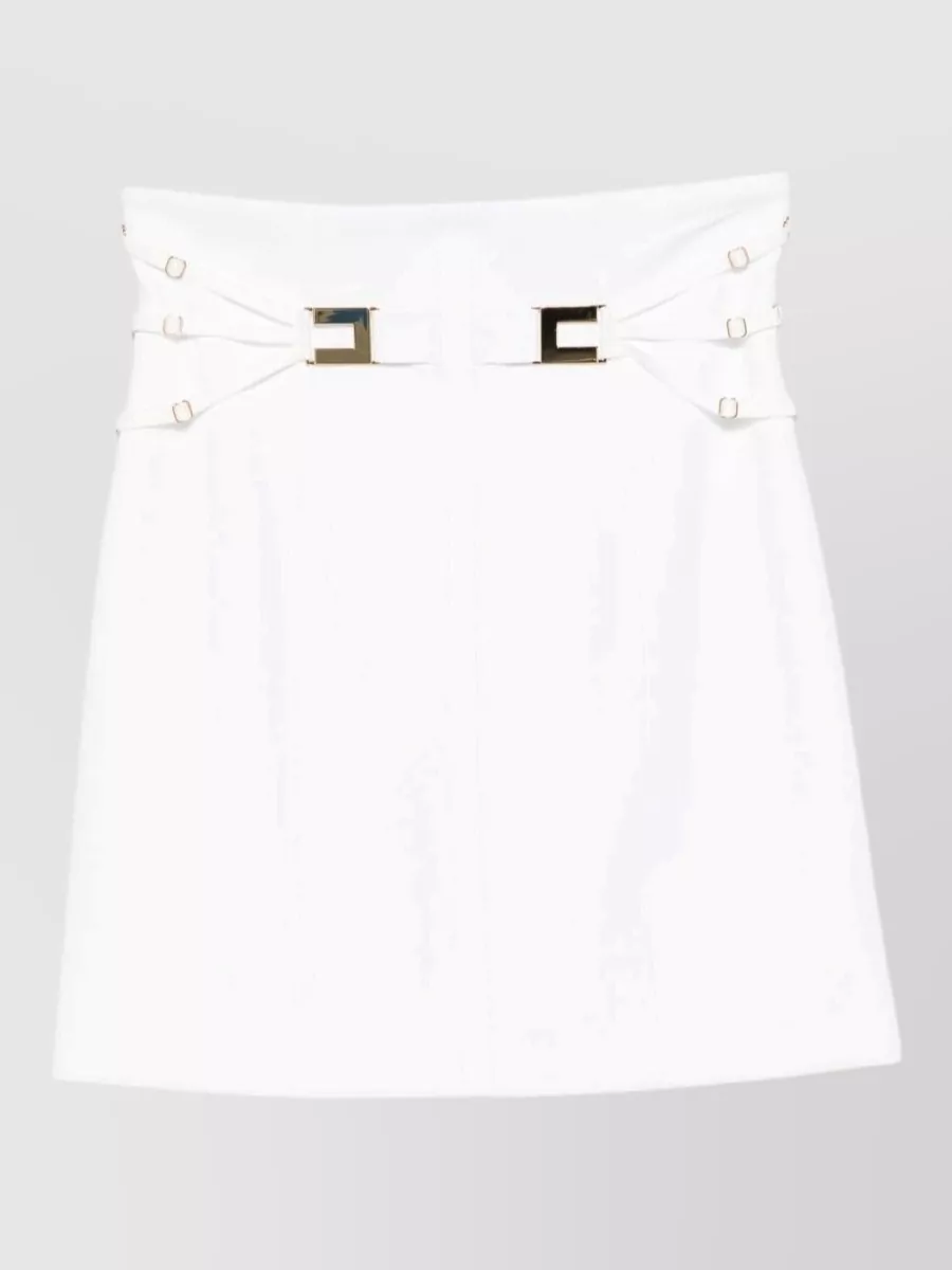 Elisabetta Franchi stretch crepe mini skirt