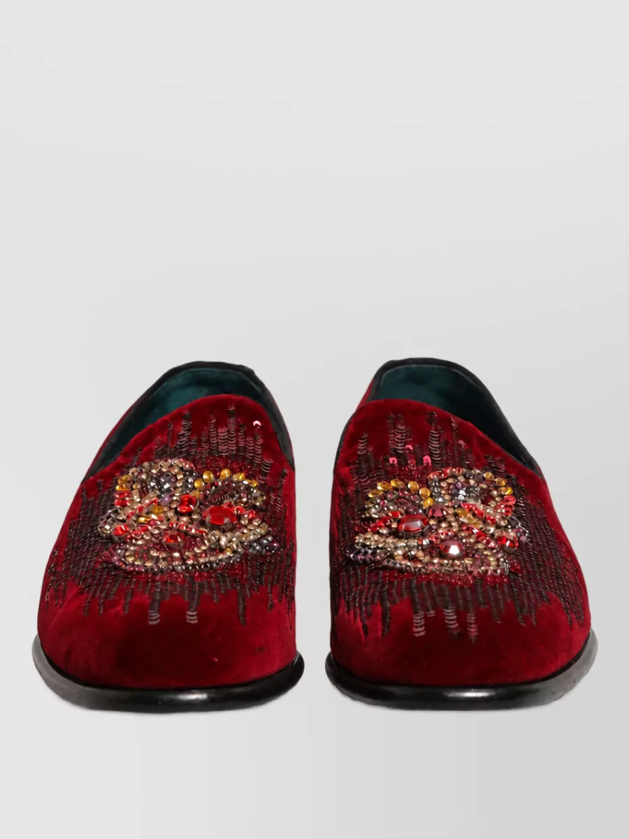 Dolce&Gabbana leather slippers