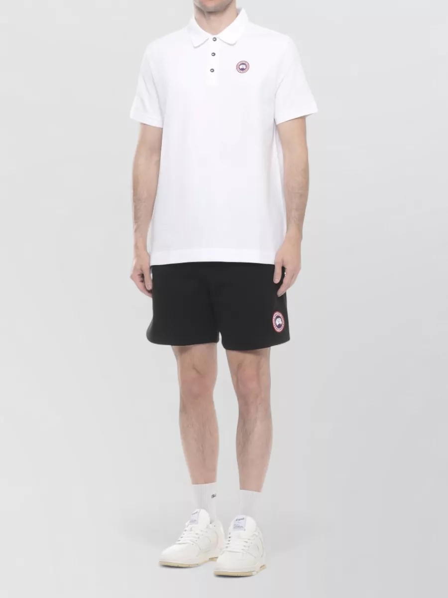 Canada Goose Cotton Short-Sleeve Polo Shirt